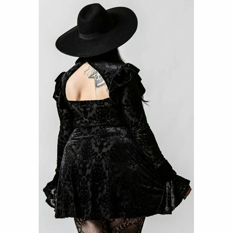 Killstar Skater Dress - Carpe Noctem 2 Killstar Skater Dress - Carpe Noctem - Image 2