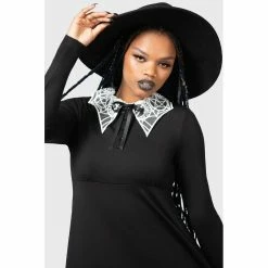 KILLSTAR Skater Dress - Charmed School Black 10 KILLSTAR Skater Dress - Charmed School Black -The Rock Shop - shop killstar skater dress charmed school black5