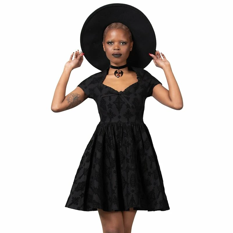 Killstar Skater Dress - Crossed Chloe 1 Killstar Skater Dress - Crossed Chloe