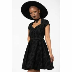 Killstar Skater Dress - Crossed Chloe 9 Killstar Skater Dress - Crossed Chloe -The Rock Shop - shop killstar skater dress crossed chloe4