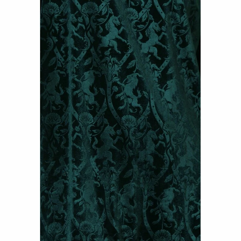 KILLSTAR Skater Dress - Devilry Emerald 5 KILLSTAR Skater Dress - Devilry Emerald - Image 5