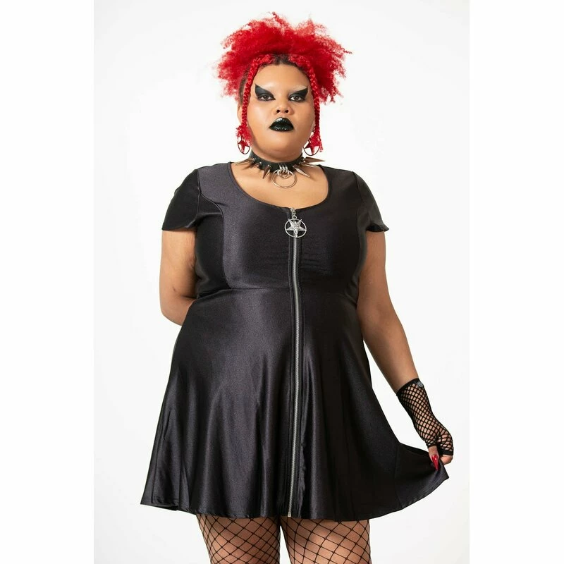 KILLSTAR Skater Dress - Disco Diva 6 KILLSTAR Skater Dress - Disco Diva - Image 6