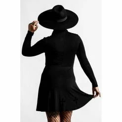 Killstar Skater Dress - Elissabat -The Rock Shop - shop killstar skater dress elissabat3