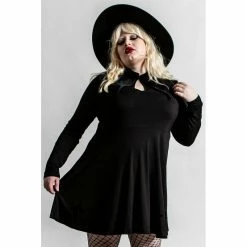 Killstar Skater Dress - Elissabat -The Rock Shop - shop killstar skater dress elissabat6