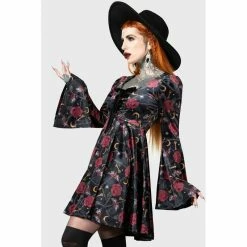 KILLSTAR Skater Dress - Fabulina -The Rock Shop - shop killstar skater dress fabulina4