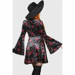 KILLSTAR Skater Dress - Fabulina -The Rock Shop - shop killstar skater dress fabulina6