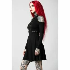 Killstar Skater Dress - Helter 6 Killstar Skater Dress - Helter -The Rock Shop - shop killstar skater dress helter3