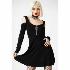 Killstar Skater Dress - Miss Mayhem -The Rock Shop - shop killstar skater dress miss mayhem5