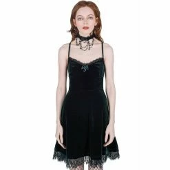 Killstar Skater Dress - Moonstruck Emerald