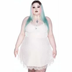 Killstar Skater Dress - Moonstruck Ivory 10 Killstar Skater Dress - Moonstruck Ivory -The Rock Shop - shop killstar skater dress moonstruck ivory5
