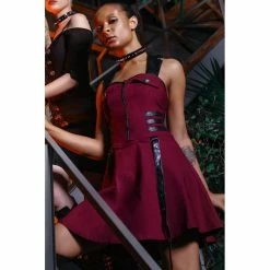 Killstar Skater Dress - Psy-Ops Blood -The Rock Shop - shop killstar skater dress psy ops blood3