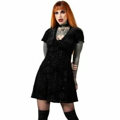 KILLSTAR Skater Dress - Spiritual Chant
