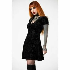 KILLSTAR Skater Dress - Spiritual Chant -The Rock Shop - shop killstar skater dress spiritual chant4