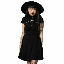 Killstar Skater Dress - Tied Up