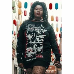 Killstar Sweater Mini Dress - Spell -The Rock Shop - shop killstar sweater mini dress spell3