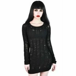 Killstar Sweater Mini Dress - Tracy Tomb