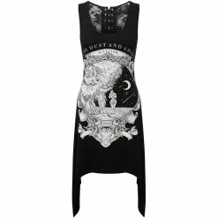 Killstar Tank Dress - Dust -The Rock Shop - shop killstar tank dress dust3