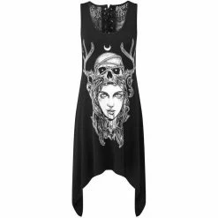Killstar Tank Dress - Moon Magic -The Rock Shop - shop killstar tank dress moon magic5
