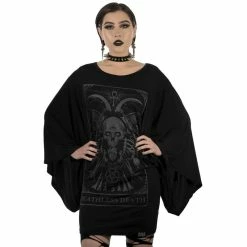 Killstar Tunic Mini Dress - Deathless Kimono