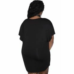 Killstar Tunic Mini Dress - Rare To Die -The Rock Shop - shop killstar tunic mini dress rare to die4