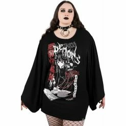Killstar Tunic Mini Dress - Release Me Kimono -The Rock Shop - shop killstar tunic mini dress release me kimono4