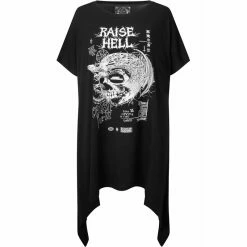 Killstar Tunic Mini Dress - Rise Up -The Rock Shop - shop killstar tunic mini dress rise up4
