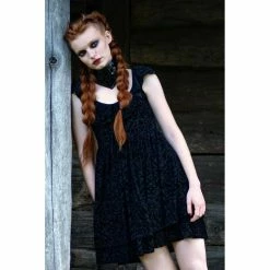 Killstar Velvet Babydoll Dress - Susanna