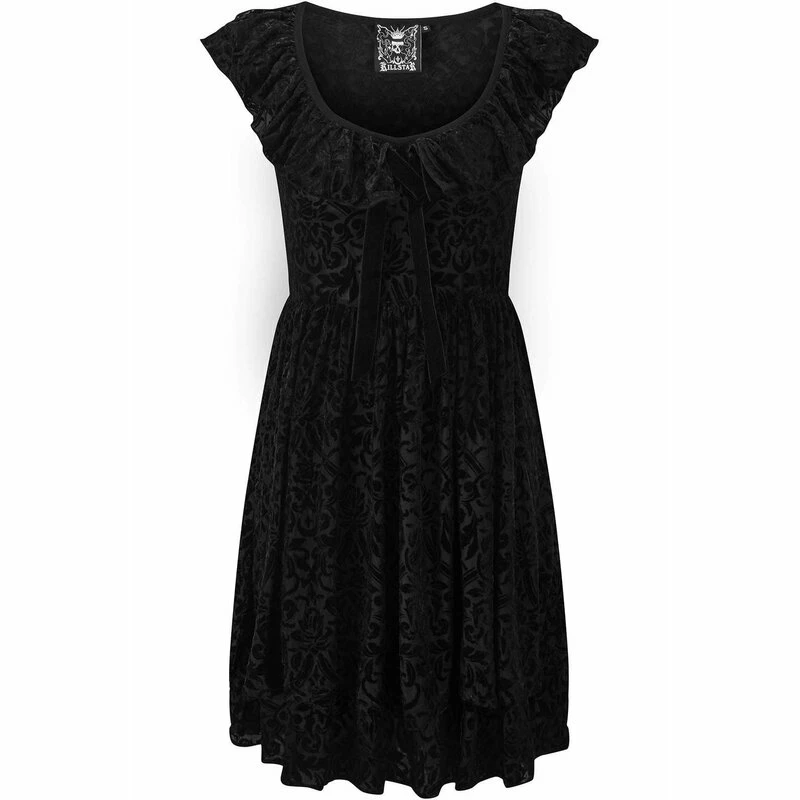 Killstar Velvet Babydoll Dress - Susanna 3 Killstar Velvet Babydoll Dress - Susanna - Image 3