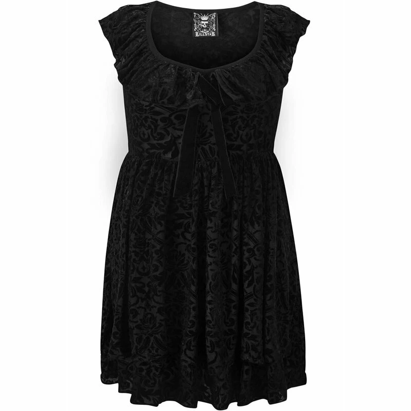 Killstar Velvet Babydoll Dress - Susanna 5 Killstar Velvet Babydoll Dress - Susanna - Image 5
