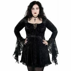 Killstar Velvet Dress - Kaira