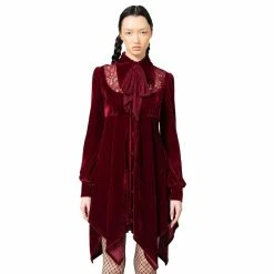Killstar Velvet Mini Dress - Nymyra Blood