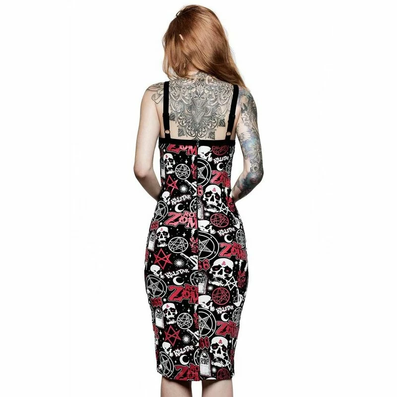 Killstar X Rob Zombie Pencil Dress - Demonoid 2 Killstar X Rob Zombie Pencil Dress - Demonoid - Image 2