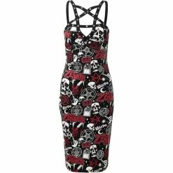Killstar X Rob Zombie Pencil Dress - Demonoid 5 Killstar X Rob Zombie Pencil Dress - Demonoid -The Rock Shop - shop killstar x rob zombie pencil dress demonoid3