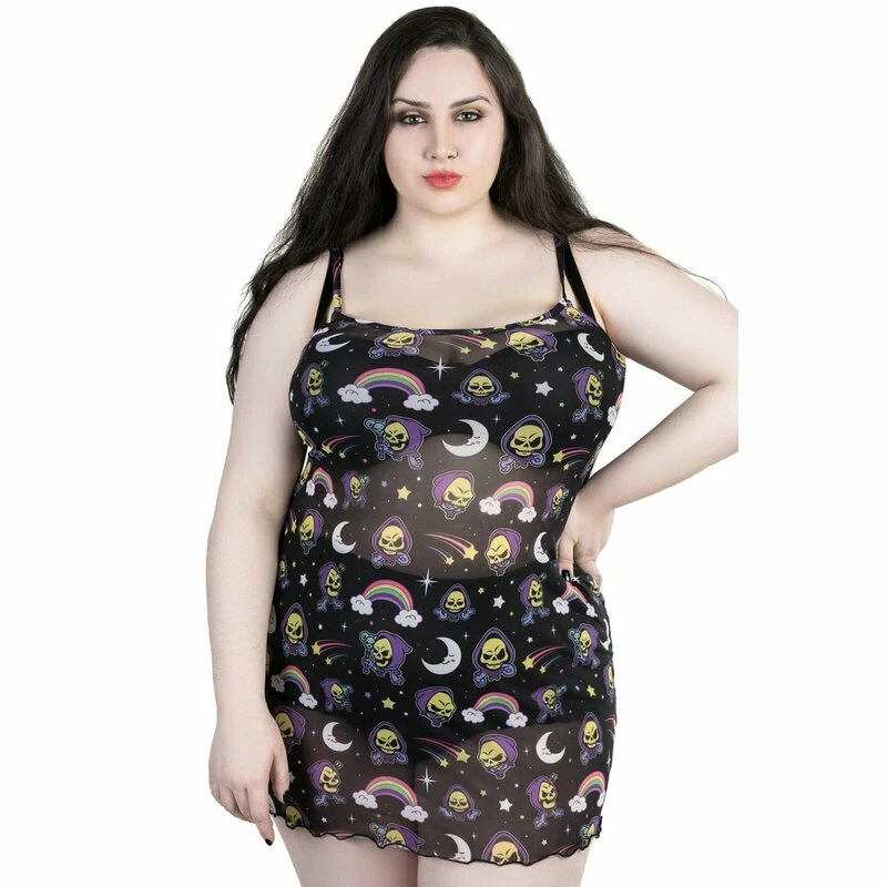 Killstar X Skeletor Mesh Dress - Not Cute 6 Killstar X Skeletor Mesh Dress - Not Cute - Image 6