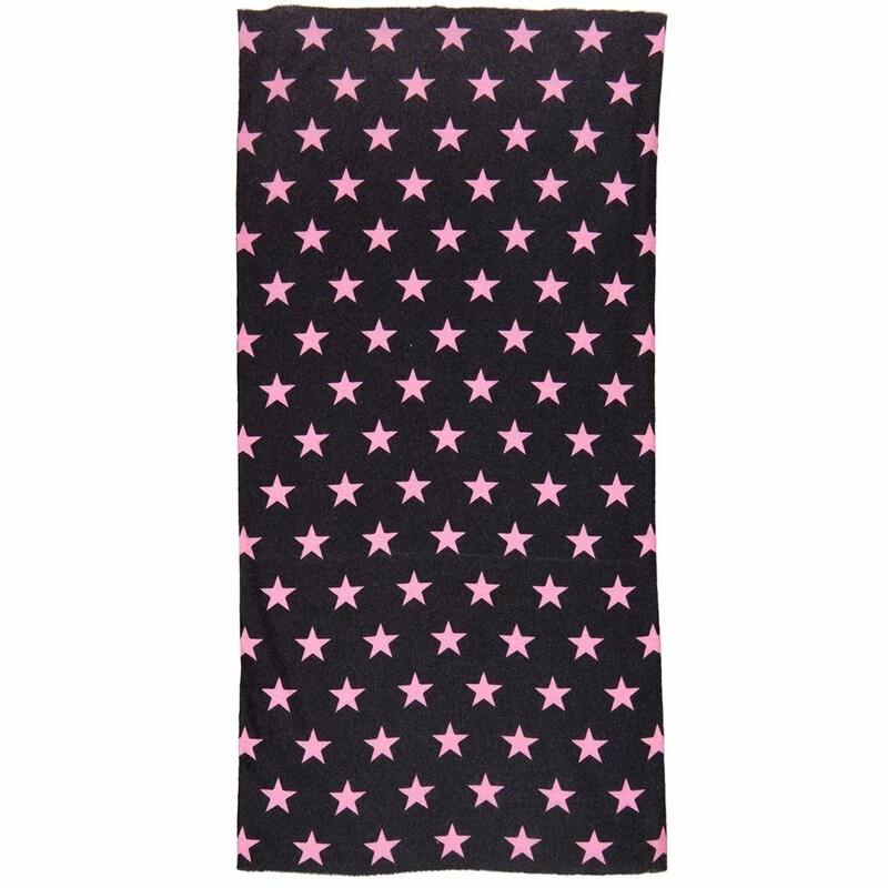King Kerosin Tube Scarf - Pink Stars Tunnel 1 King Kerosin Tube Scarf - Pink Stars Tunnel