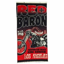 King Kerosin Tube Scarf - Red Baron Tunnel