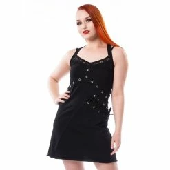 Poizen Industries Gothic Mini Dress - Amanda
