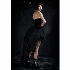 Punk Rave 2-Piece Mini Dress - Faun -The Rock Shop - shop punk rave 2 piece mini dress faun3