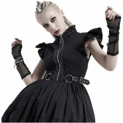 Punk Rave Armwarmers - Mistressa -The Rock Shop - shop punk rave armwarmers mistressa4