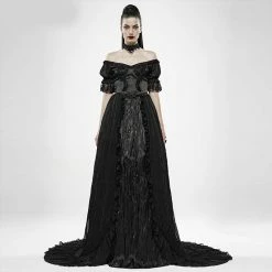 Punk Rave Ball Gown - Versailles Black