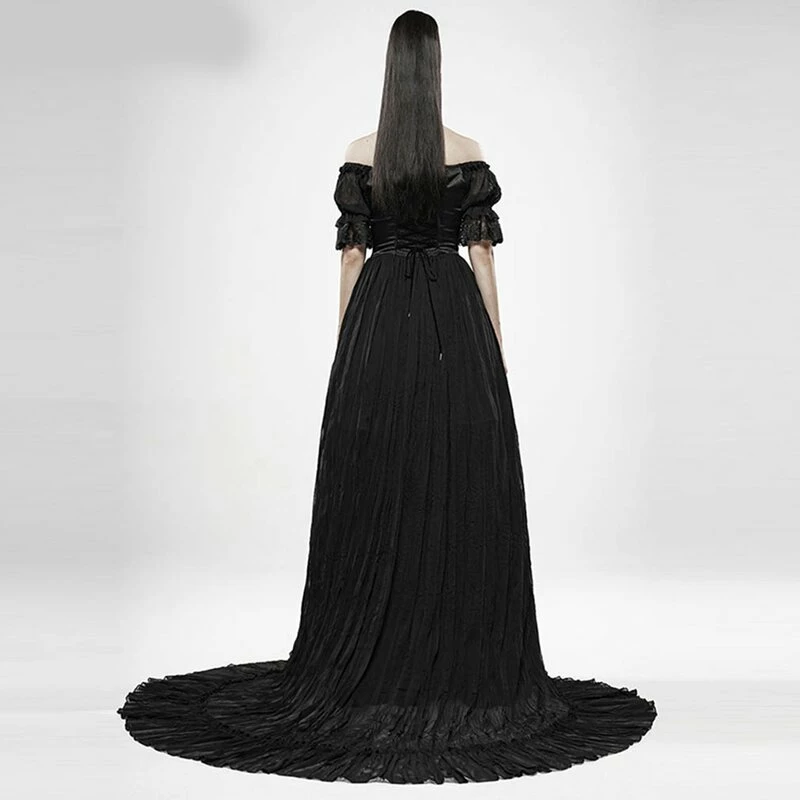 Punk Rave Ball Gown - Versailles Black 4 Punk Rave Ball Gown - Versailles Black - Image 4