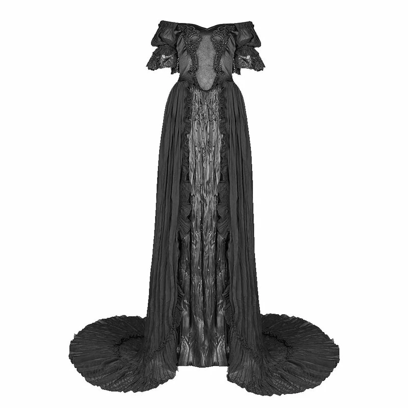 Punk Rave Ball Gown - Versailles Black 5 Punk Rave Ball Gown - Versailles Black - Image 5