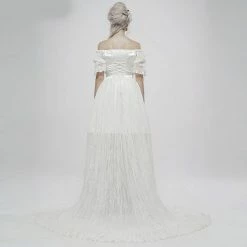Punk Rave Ball Gown - Versailles White -The Rock Shop - shop punk rave ball gown versailles white3