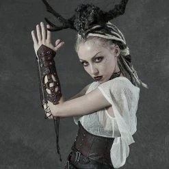 Punk Rave Gauntlets - Burning Flame