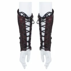 Punk Rave Gauntlets - Burning Flame -The Rock Shop - shop punk rave gauntlets burning flame4