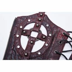 Punk Rave Gauntlets - Burning Flame -The Rock Shop - shop punk rave gauntlets burning flame5