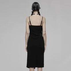 Punk Rave Gothic Dress - Wrapped In Darkness 8 Punk Rave Gothic Dress - Wrapped In Darkness -The Rock Shop - shop punk rave gothic dress wrapped in darkness3