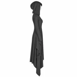 Punk Rave Hooded Dress - Nocturnal Bat -The Rock Shop - shop punk rave hooded dress nocturnal bat5