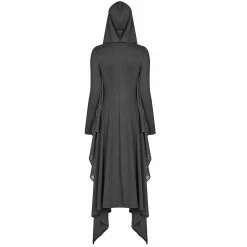 Punk Rave Hooded Dress - Nocturnal Bat -The Rock Shop - shop punk rave hooded dress nocturnal bat6