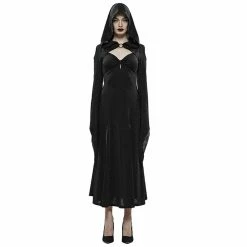 Punk Rave Hooded Dress - Shadowland
